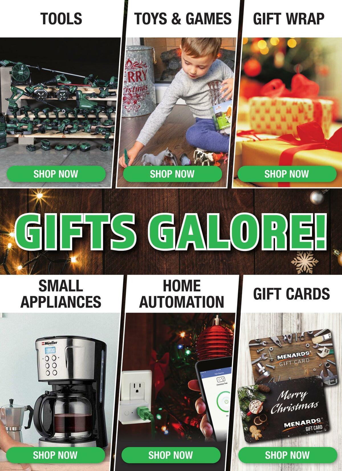 Menards Weekly Ad from December 13