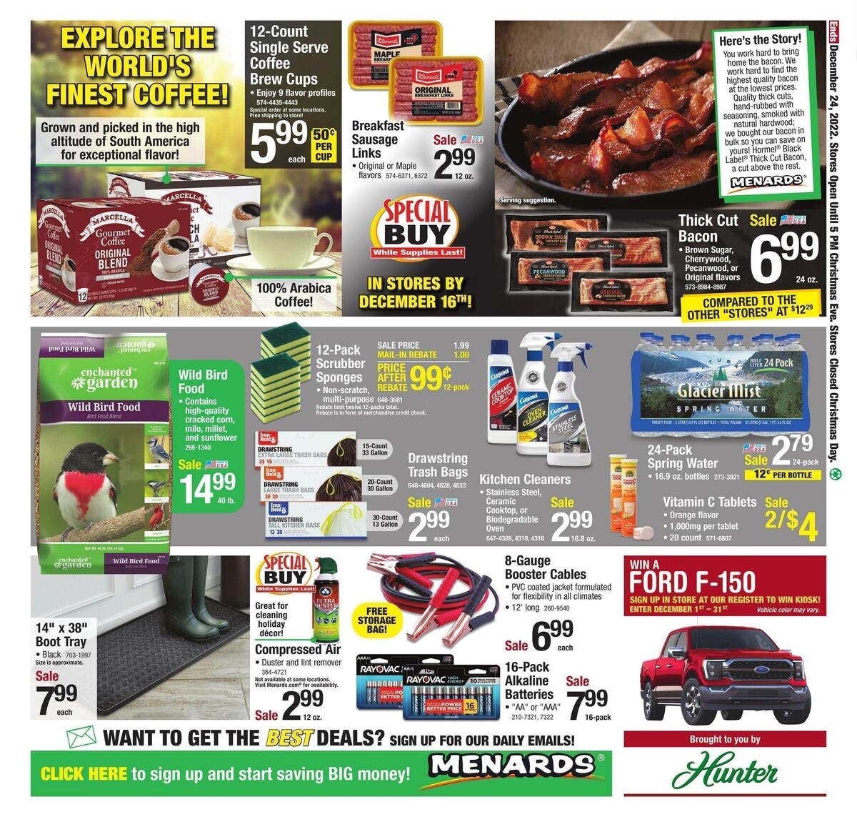 Menards Weekly Ad from December 13