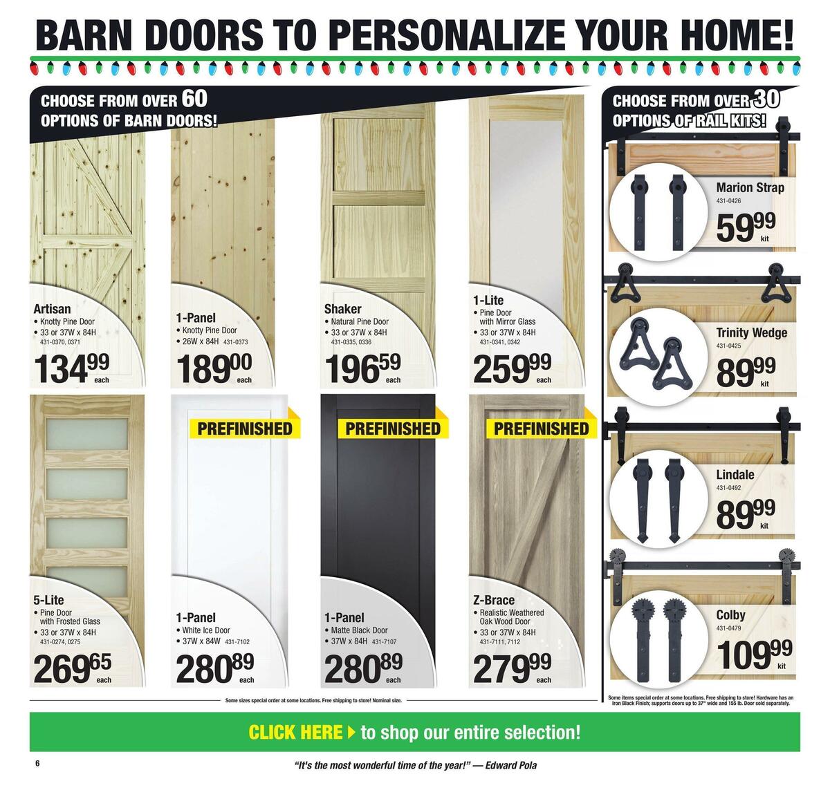 Menards Weekly Ad from December 13