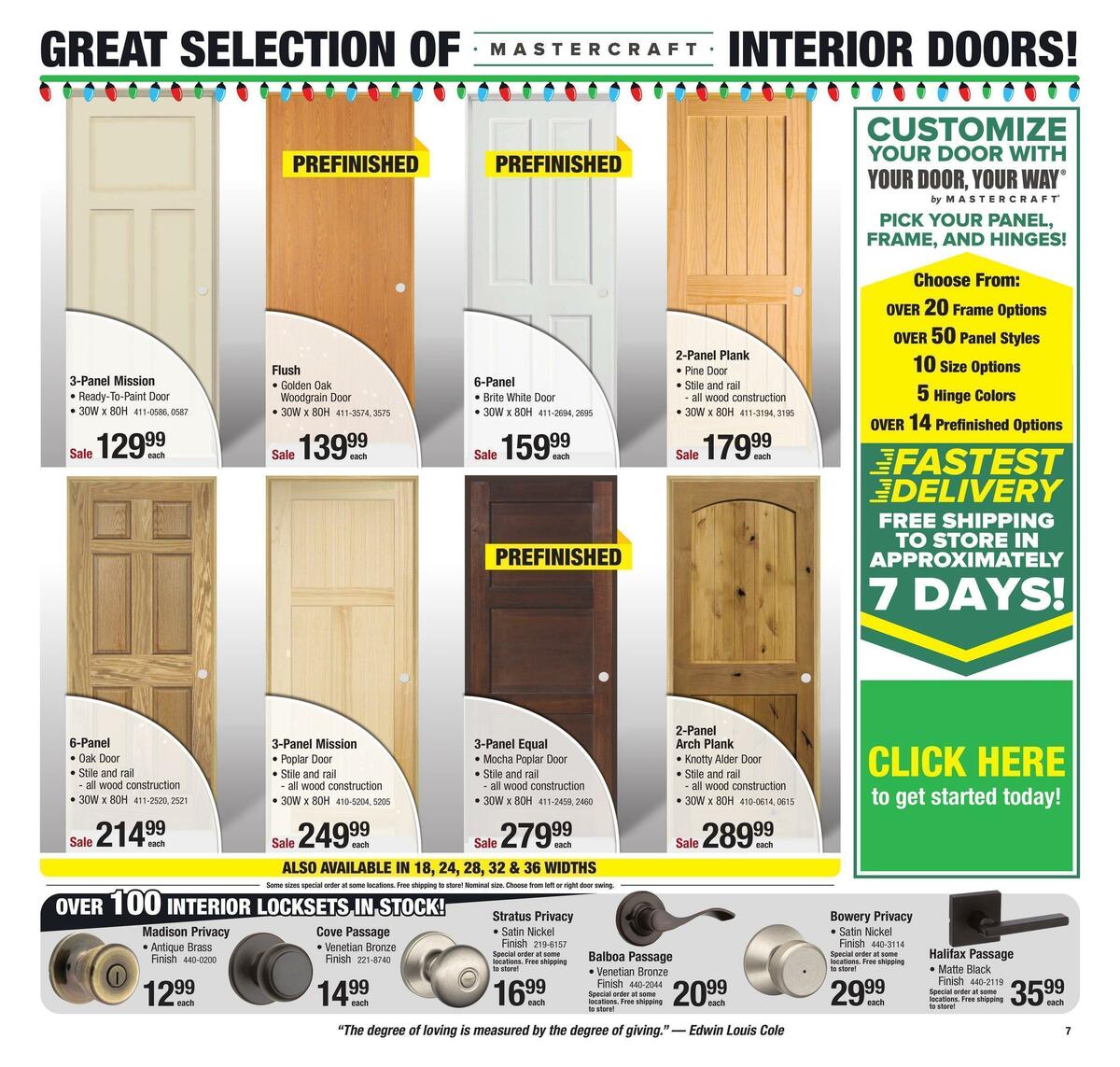 Menards Weekly Ad from December 13