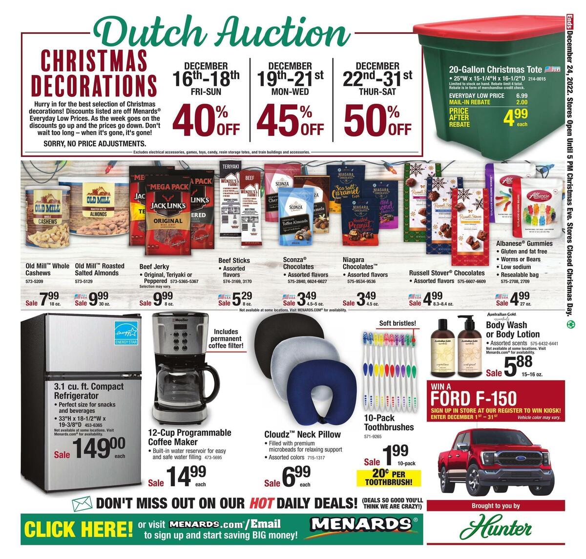 Menards Weekly Ad from December 16