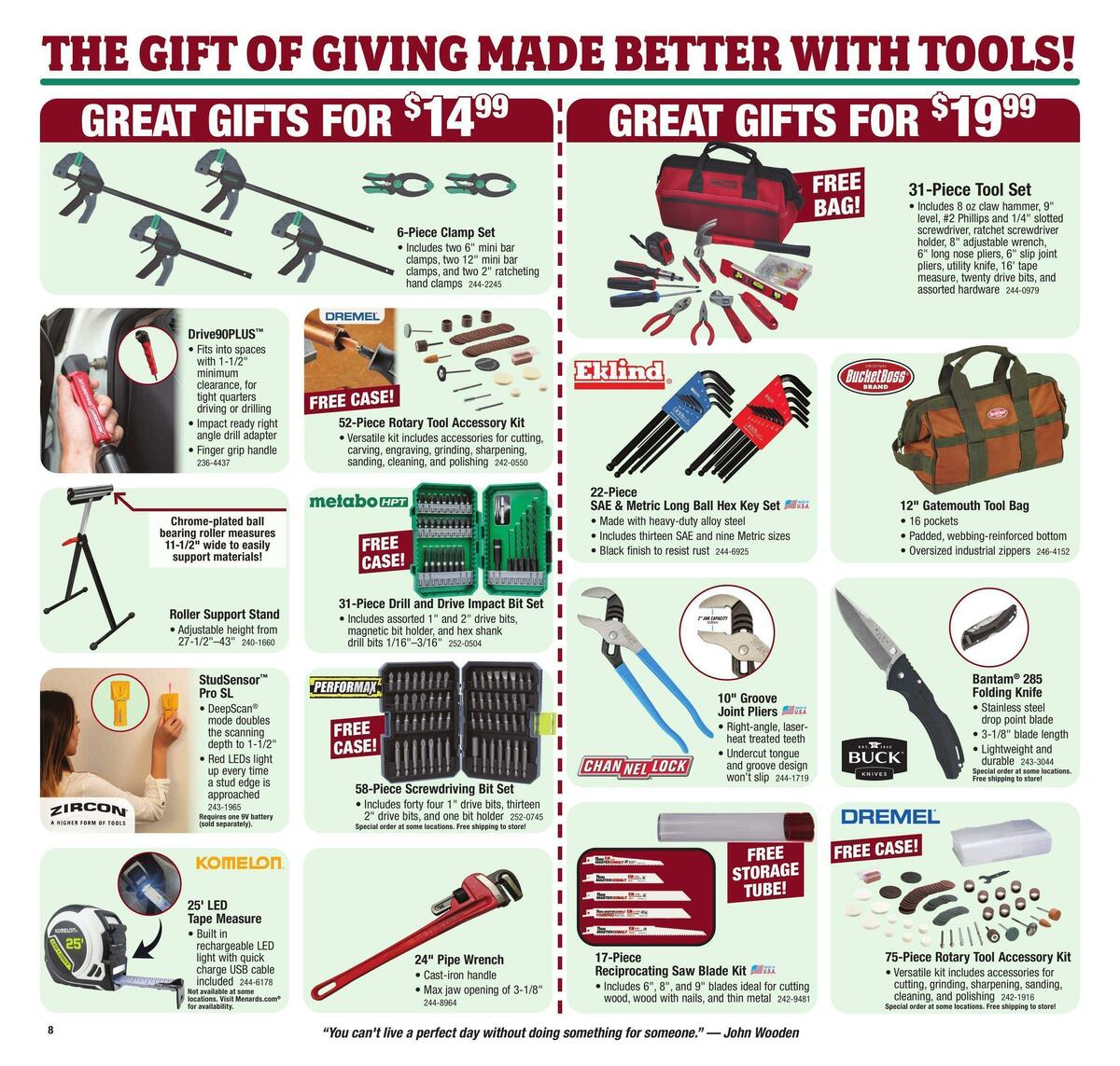 Menards Weekly Ad from December 16