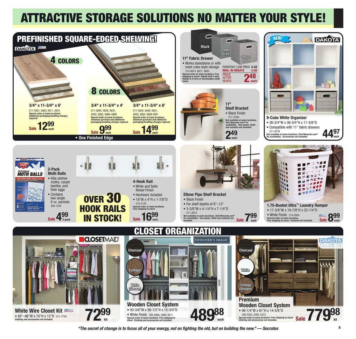 Menards Weekly Ad from December 25