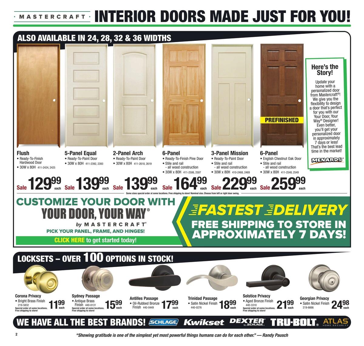 Menards Weekly Ad from December 25