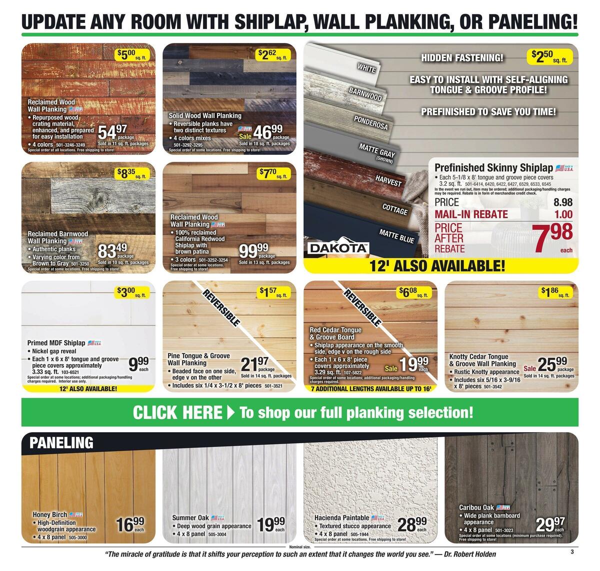 Menards Weekly Ad from December 25