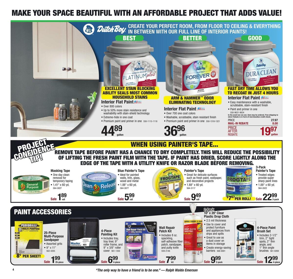 Menards Weekly Ad from December 25