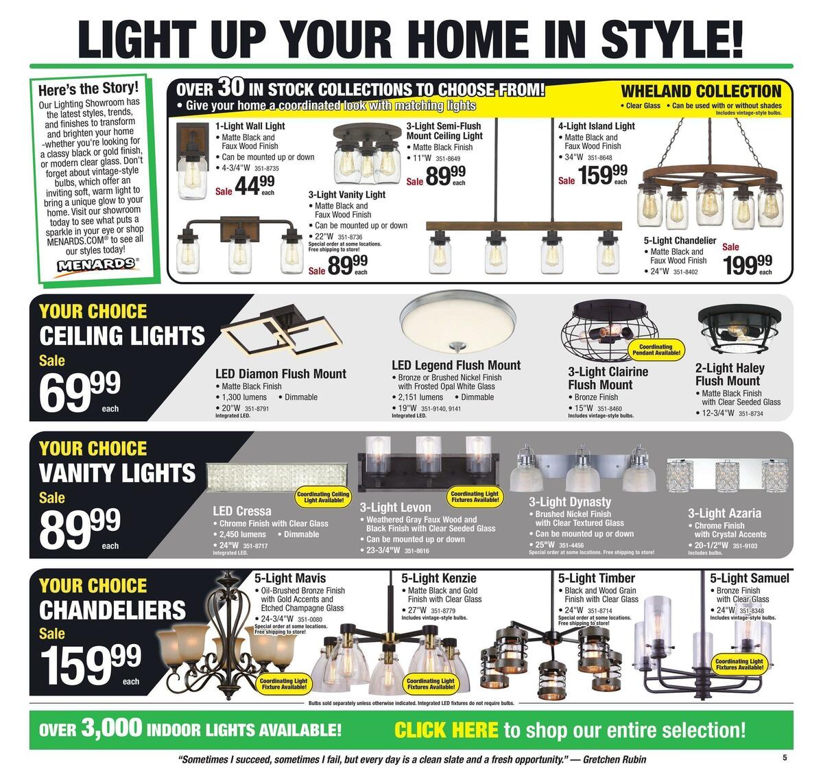 Menards Weekly Ad from December 25