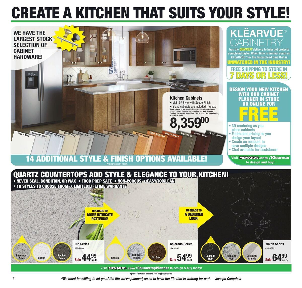 Menards Weekly Ad from December 25