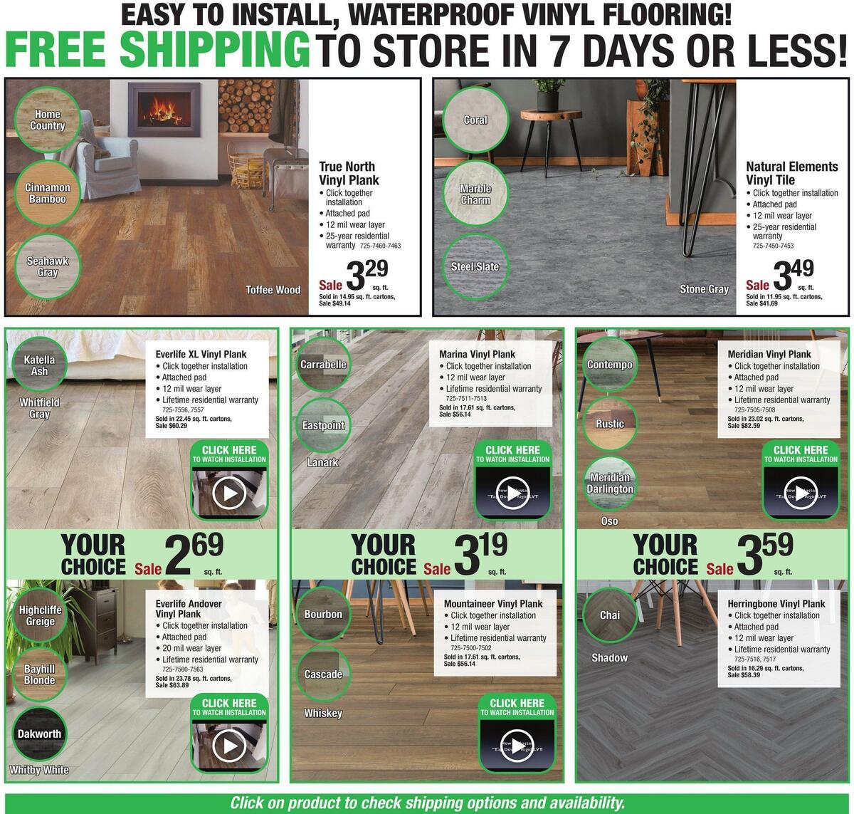 Menards Weekly Ad from January 1