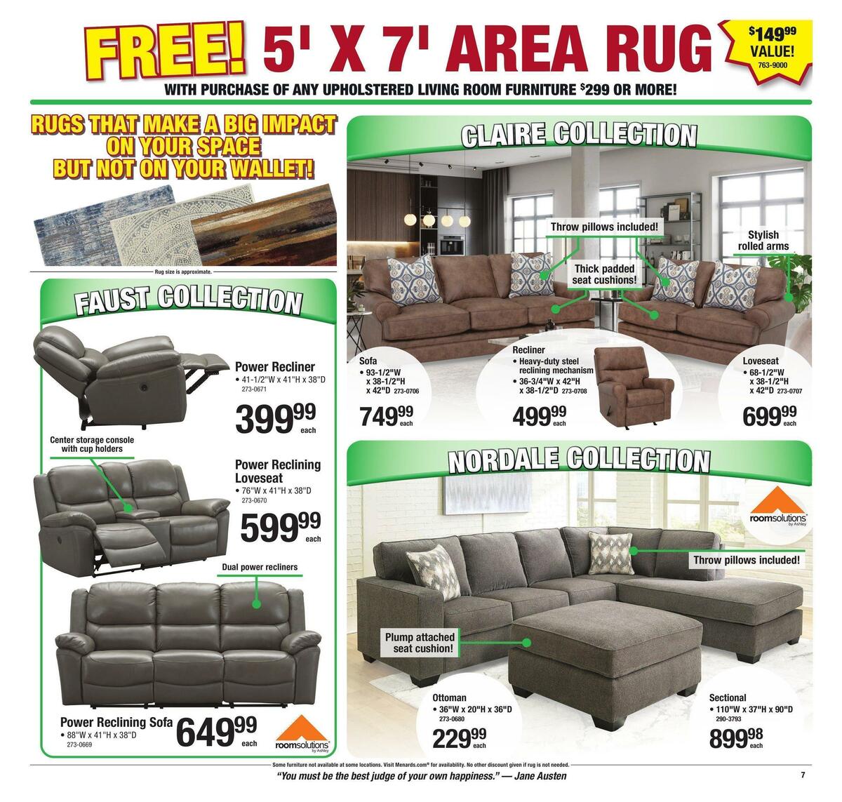 Menards Weekly Ad from January 1