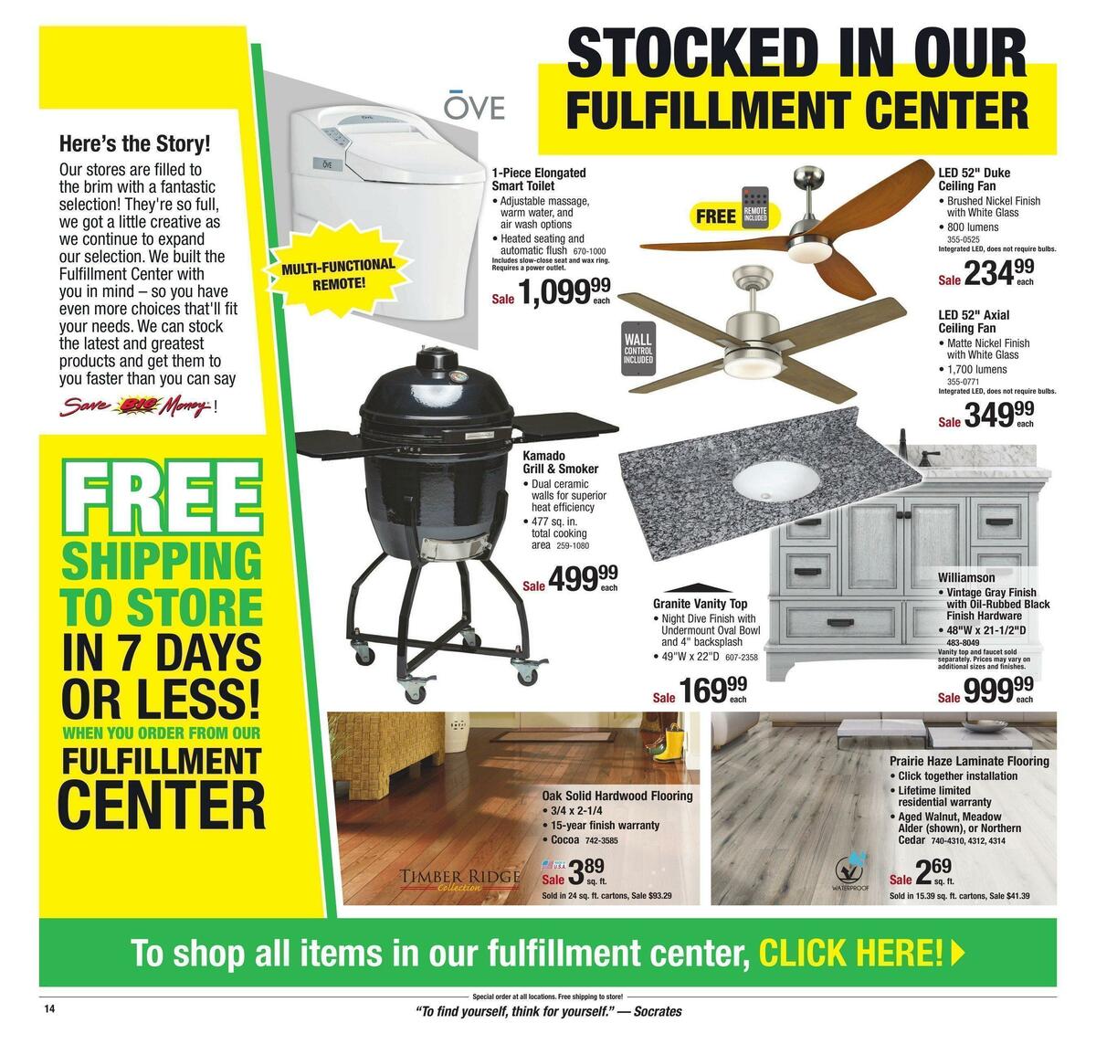 Menards Weekly Ad from January 1