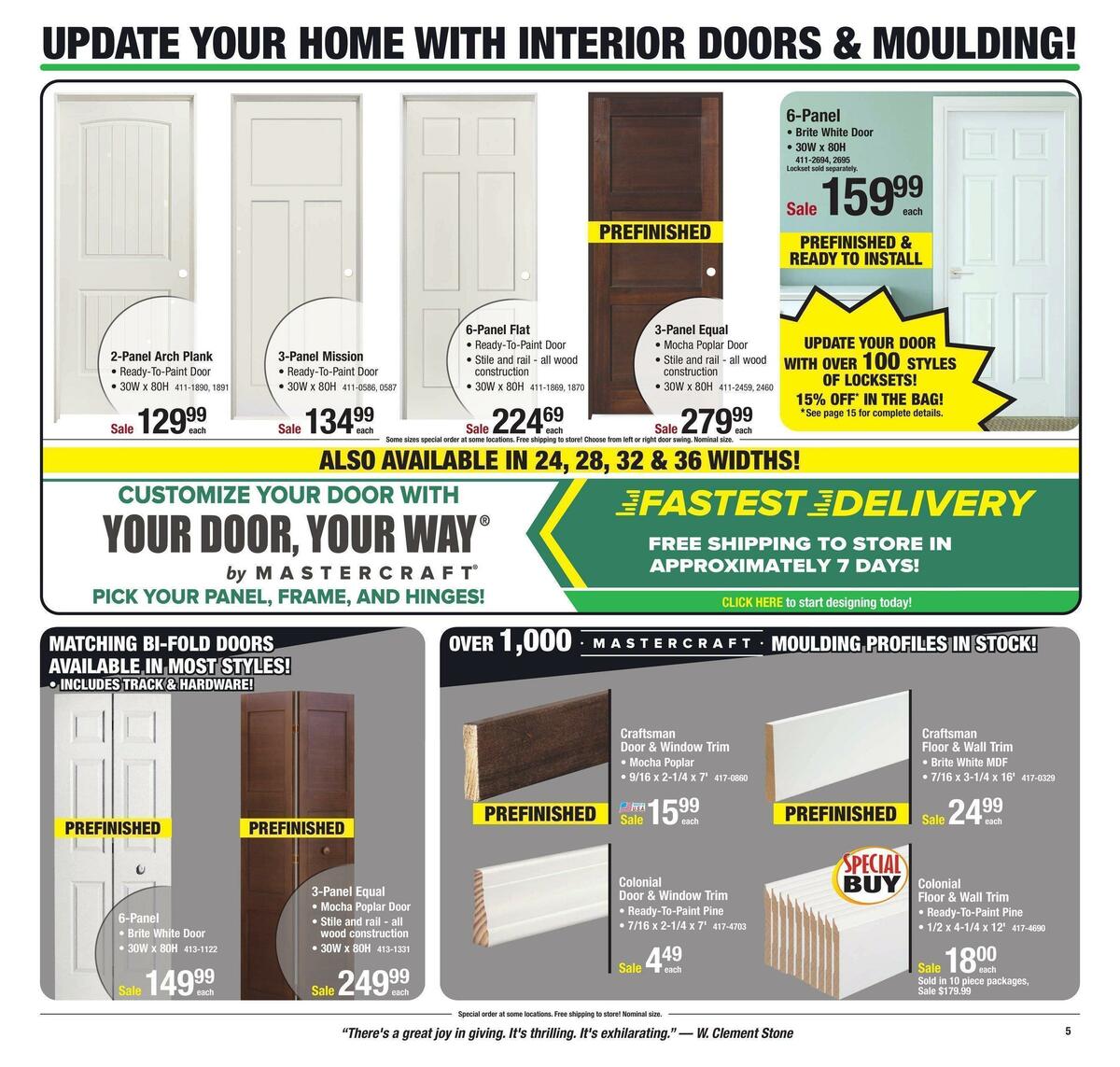Menards Weekly Ad from January 1