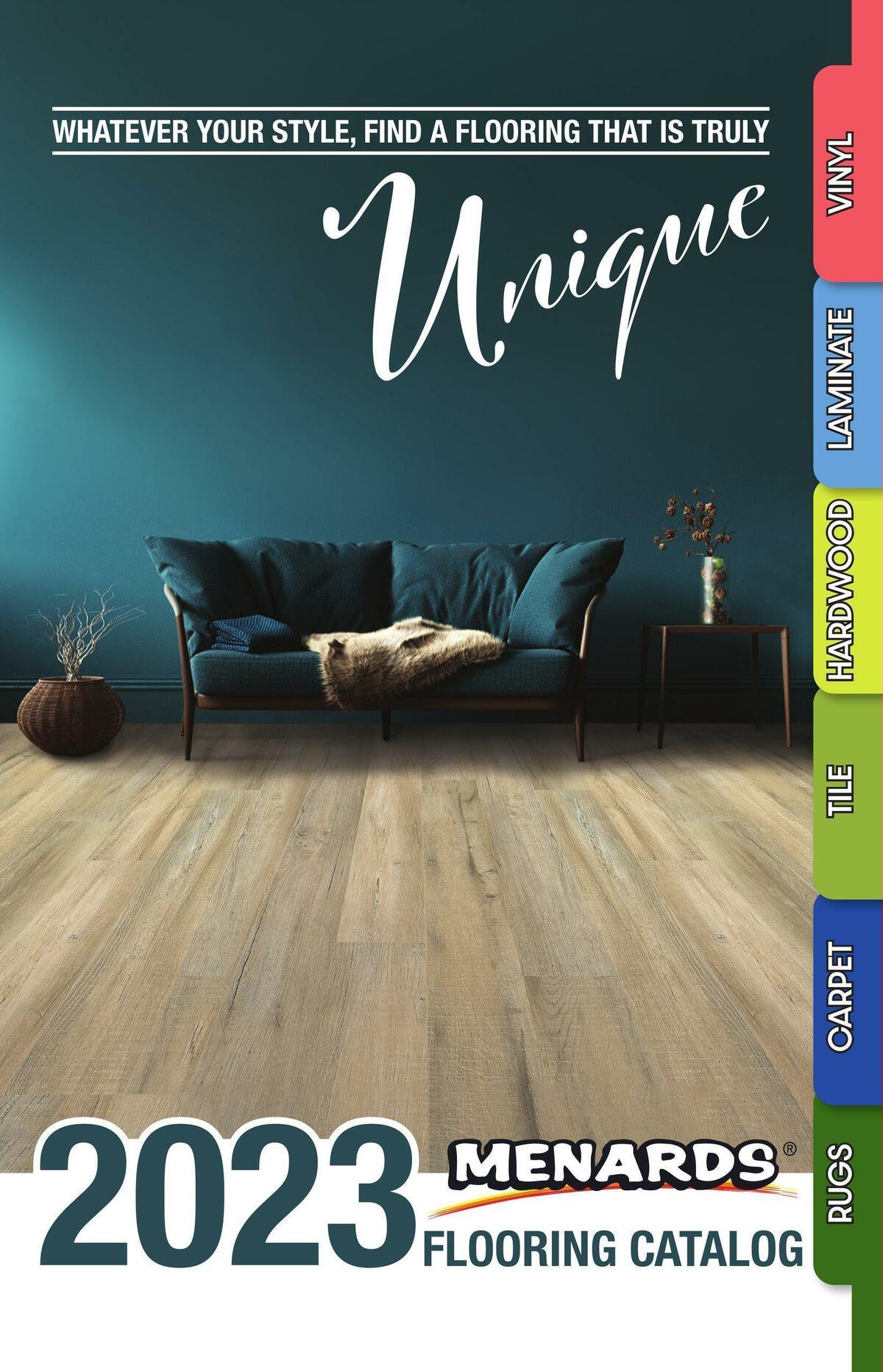 Menards Flooring Catalog Weekly Ad from November 1