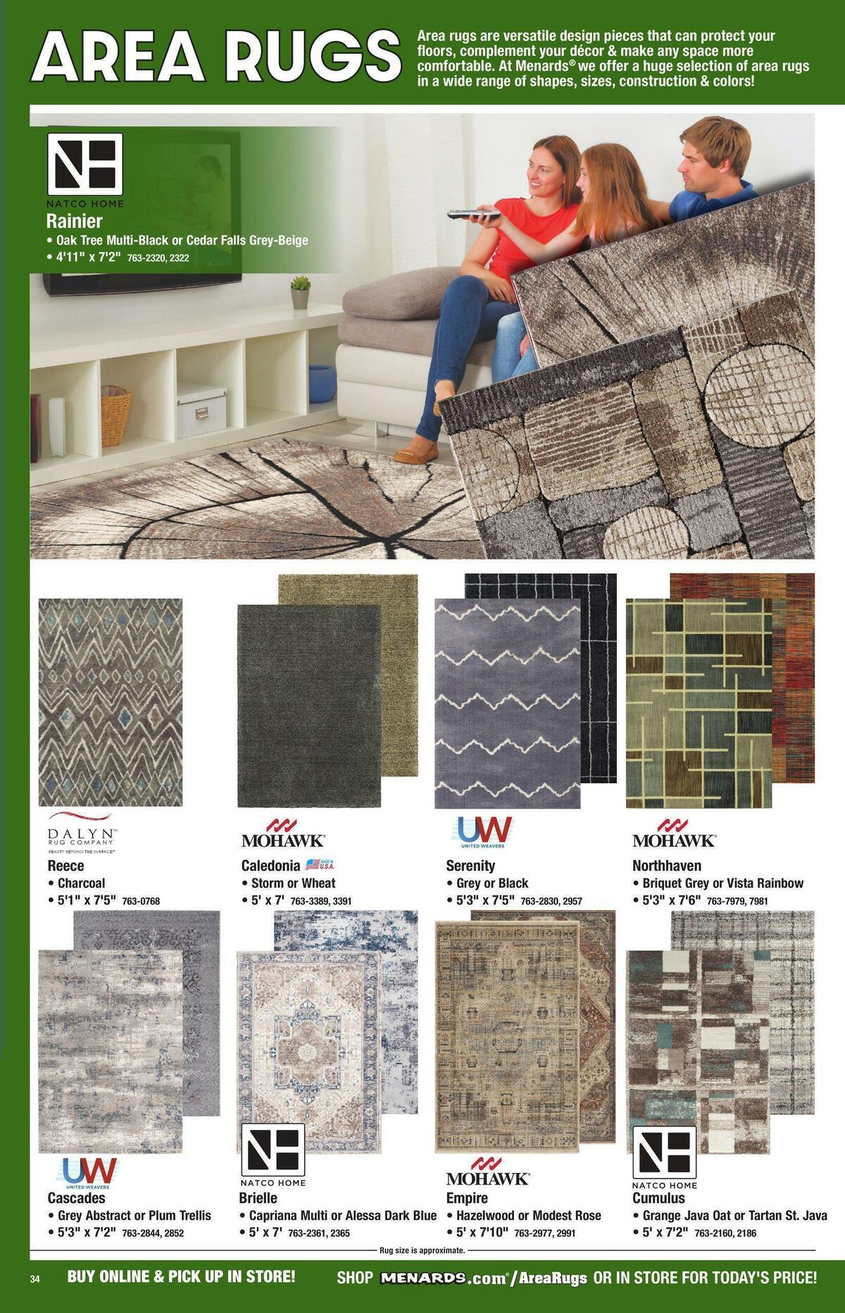 Menards Flooring Catalog Weekly Ad from November 1