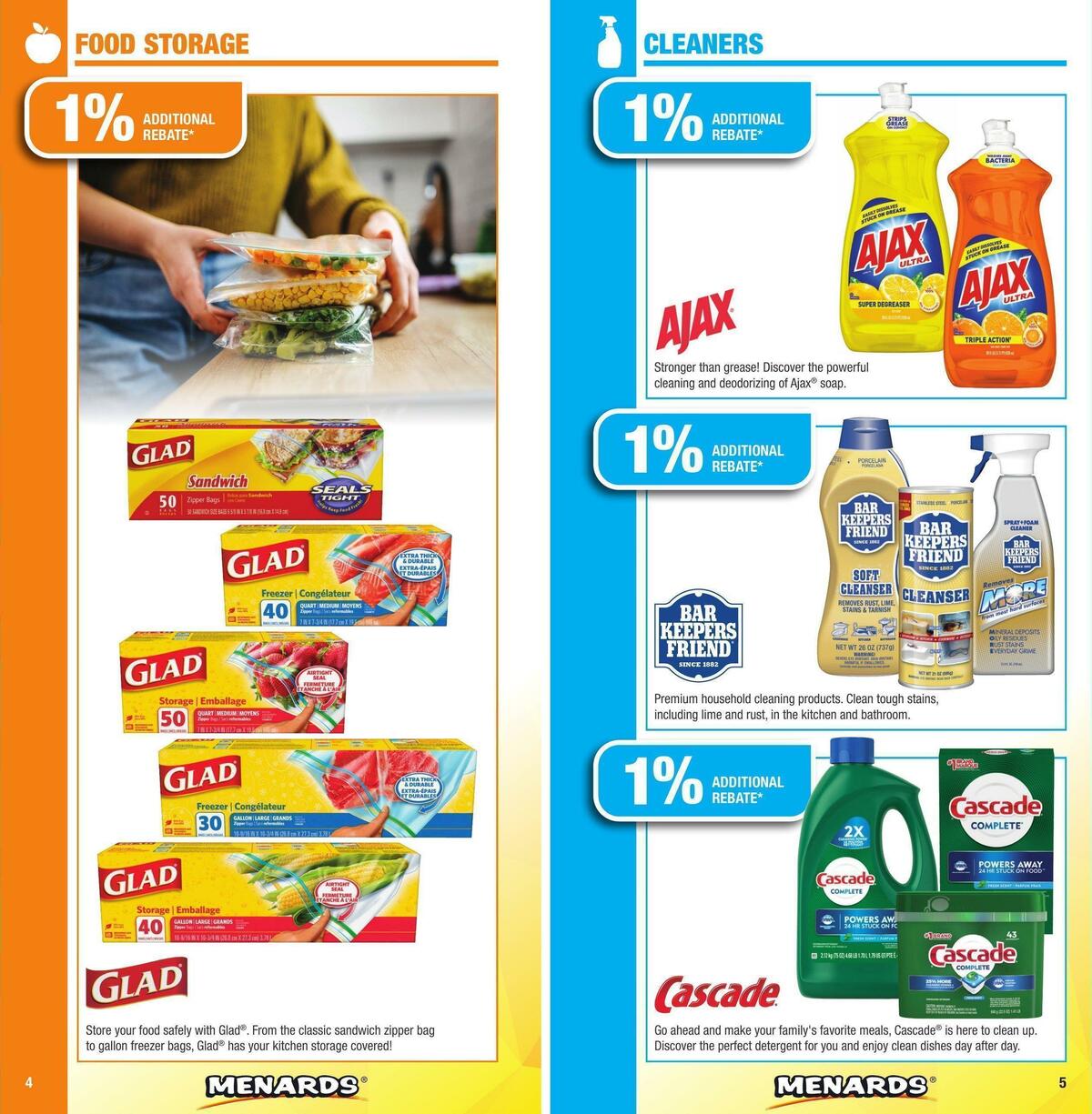 Menards Big Card Brochure Weekly Ad from January 2