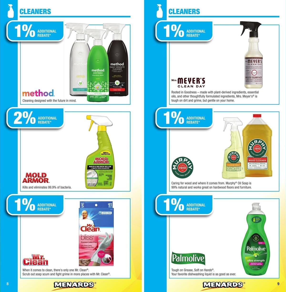Menards Big Card Brochure Weekly Ad from January 2