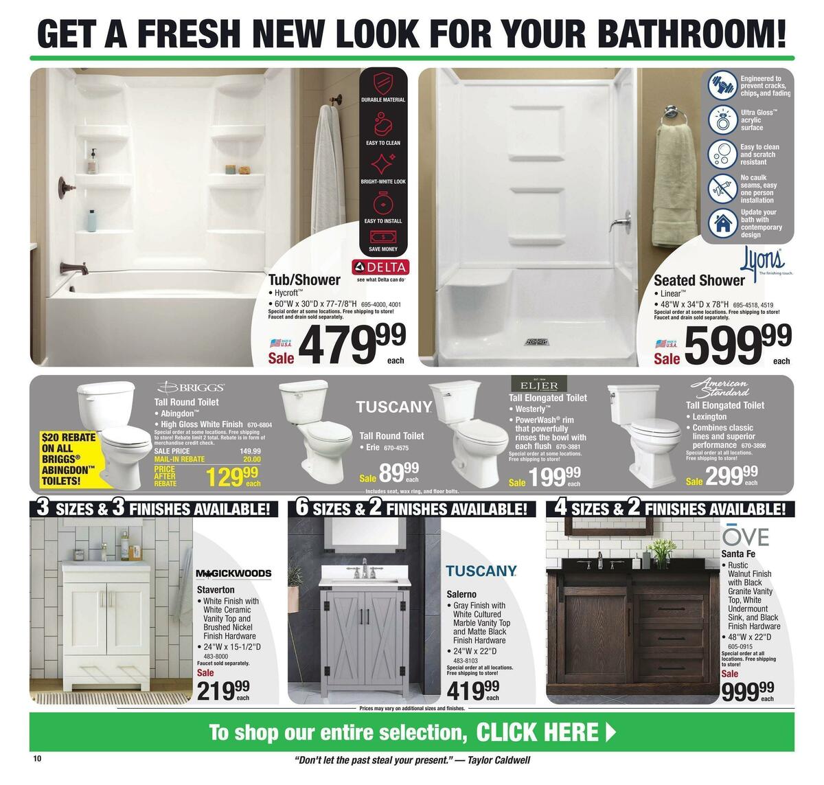 Menards Weekly Ad from January 4