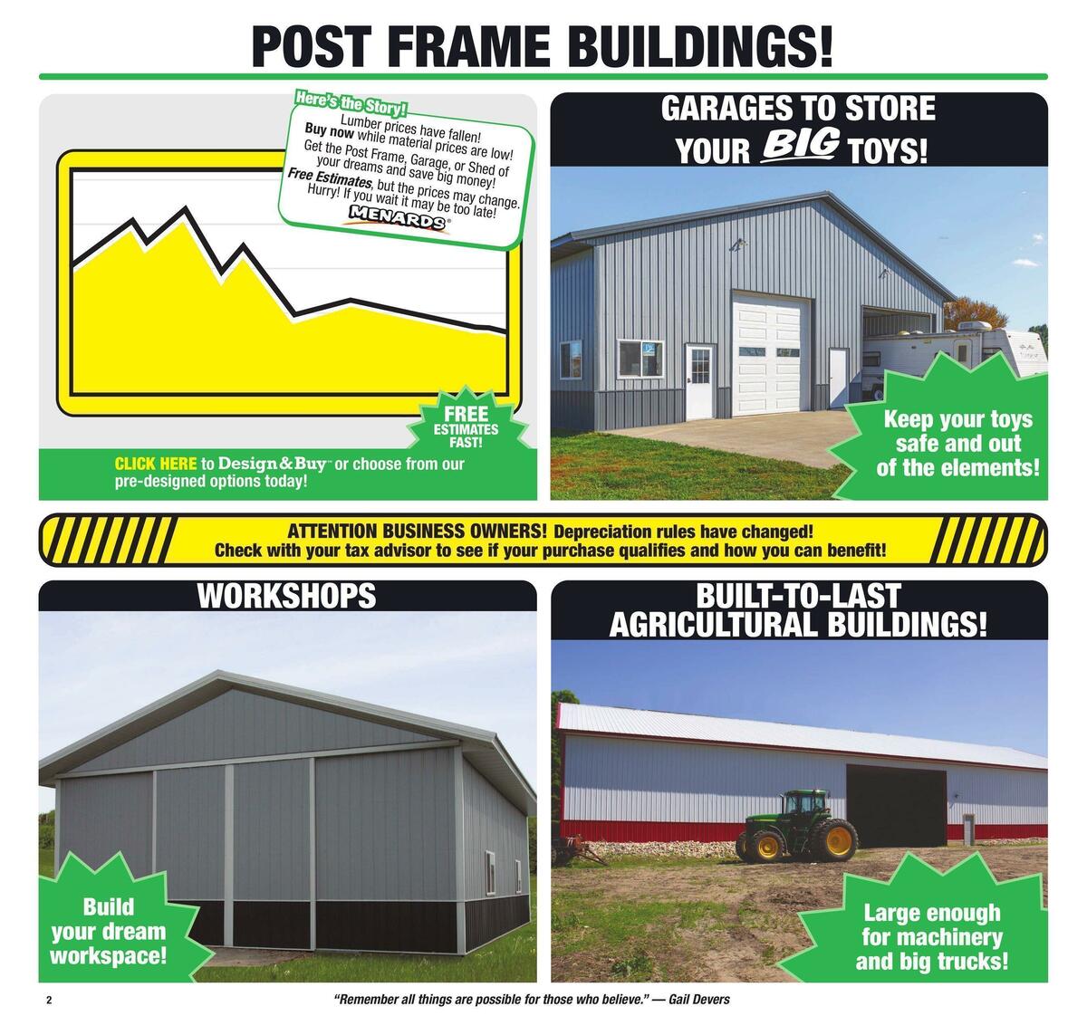 Menards Weekly Ad from January 4