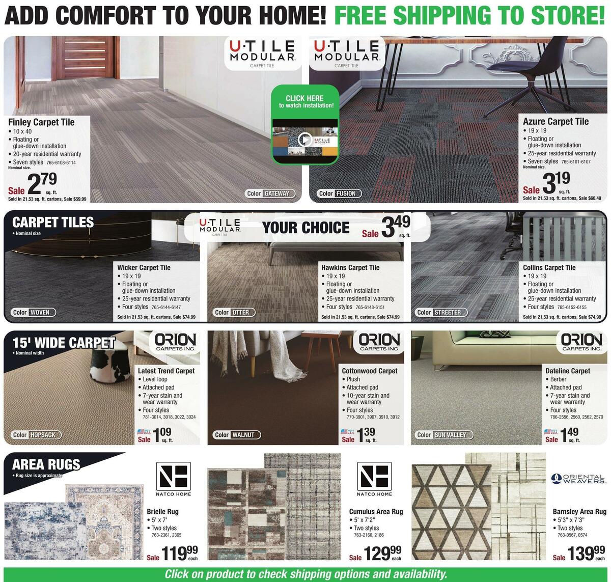 Menards Weekly Ad from January 15