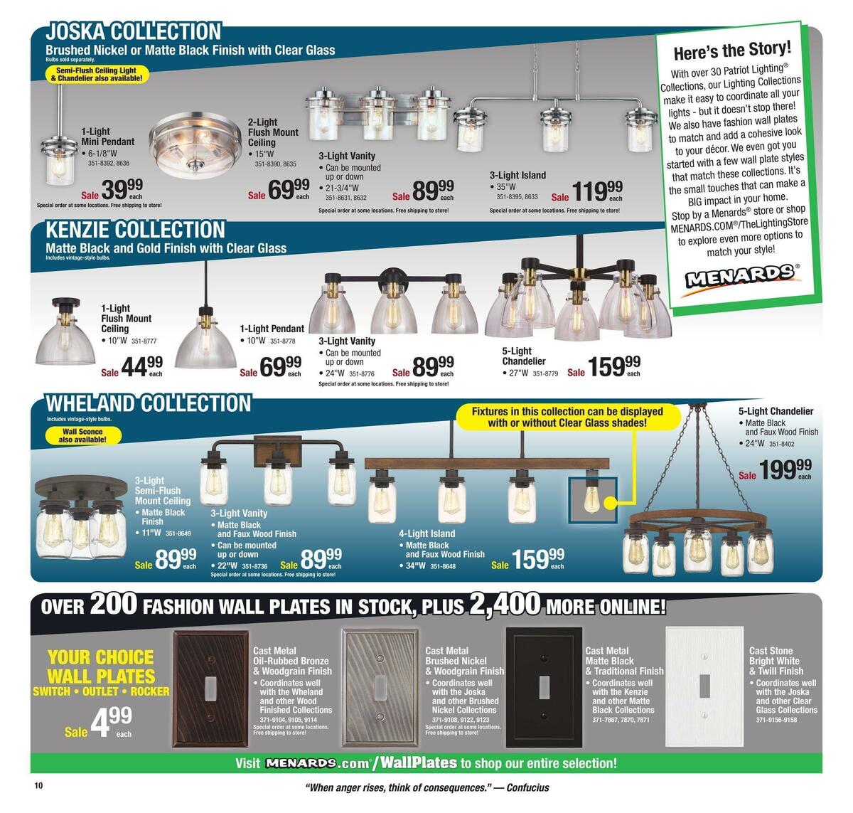 Menards Weekly Ad from January 15