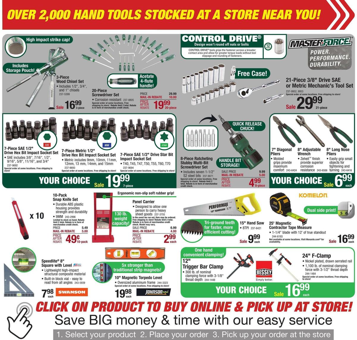 Menards Weekly Ad from January 15