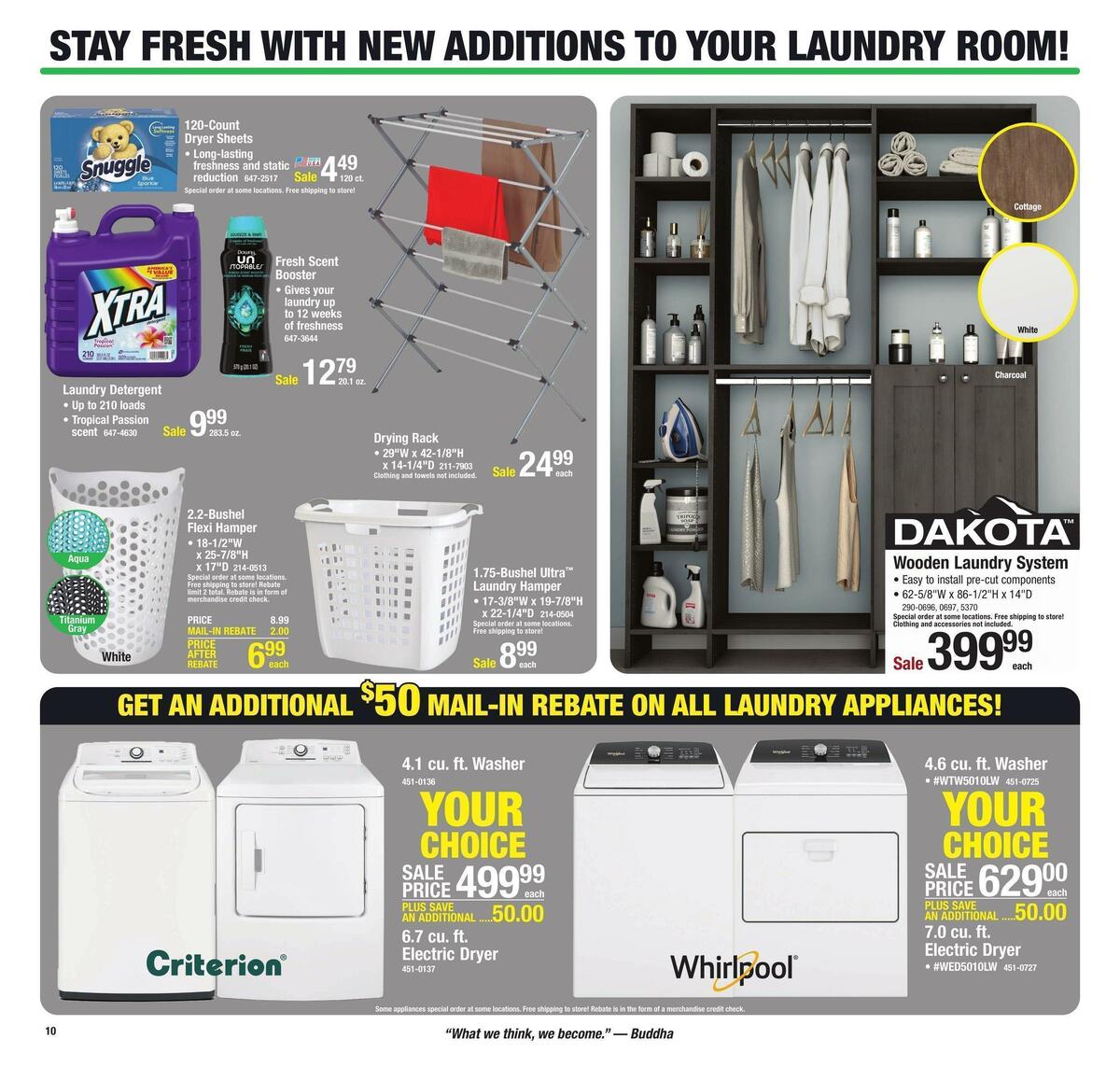 Menards Weekly Ad from January 19