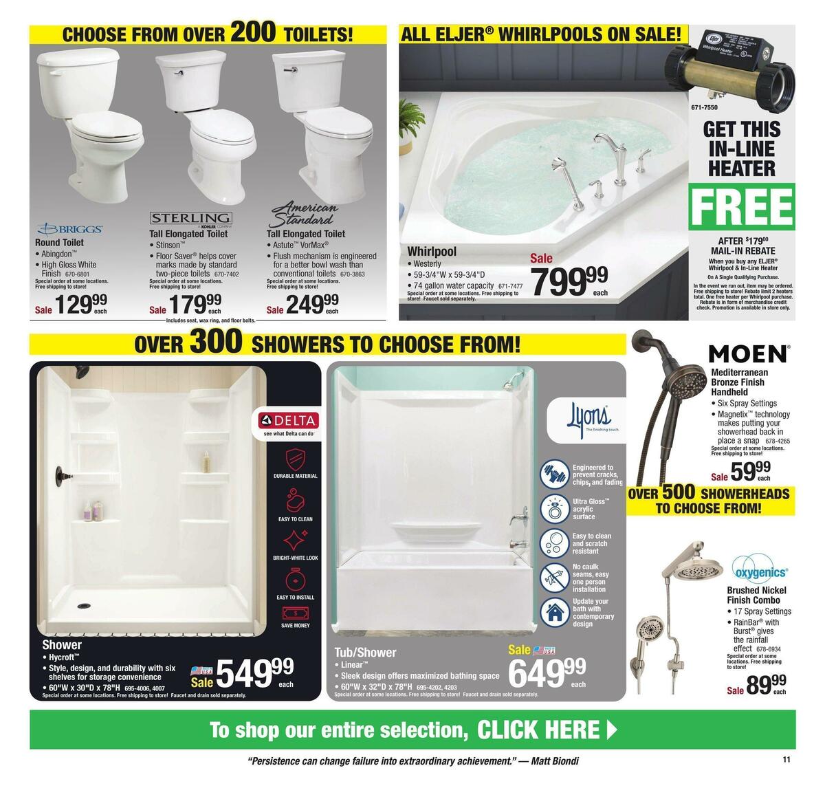 Menards Weekly Ad from January 19