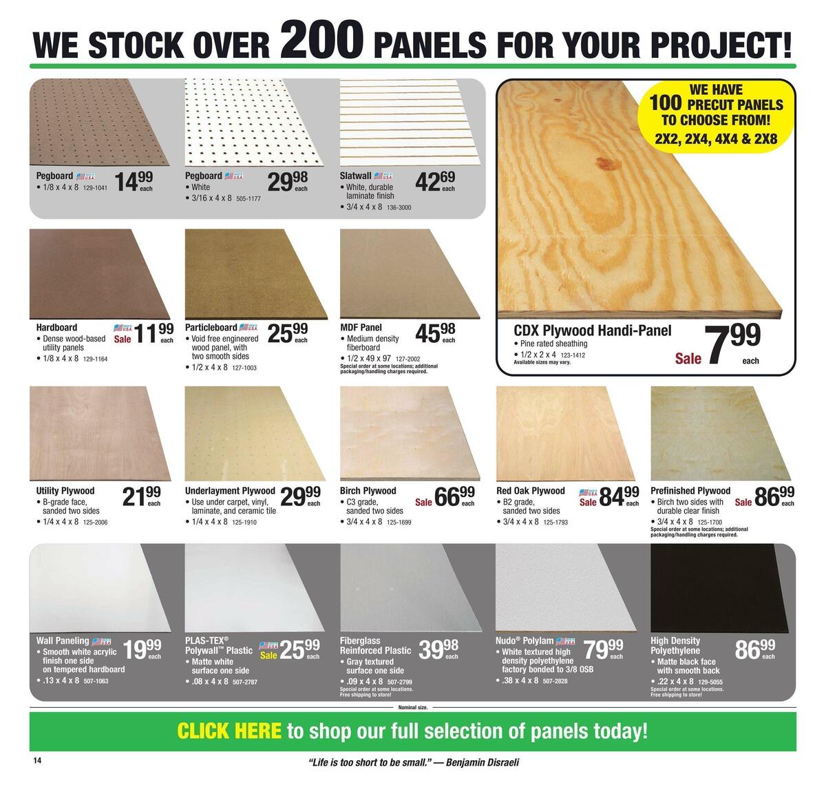 Menards Weekly Ad from January 19