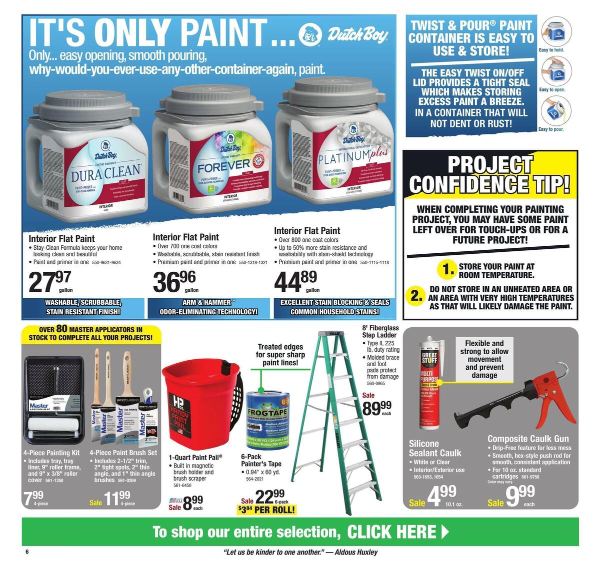 Menards Weekly Ad from January 19