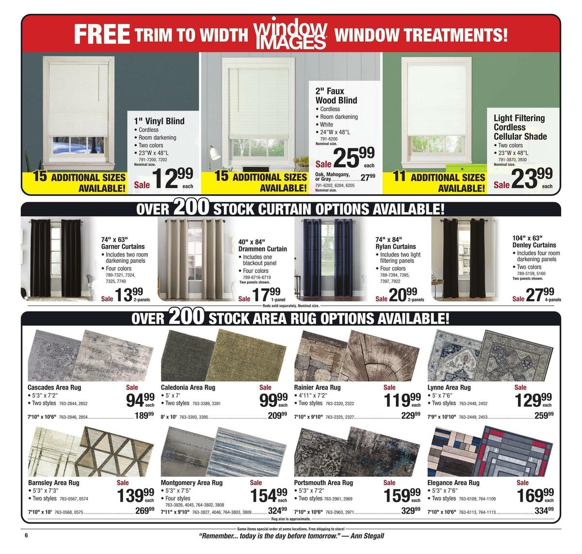 Menards Weekly Ad from January 25