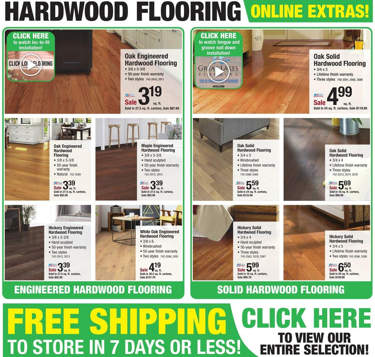 Menards Weekly Ad from January 25