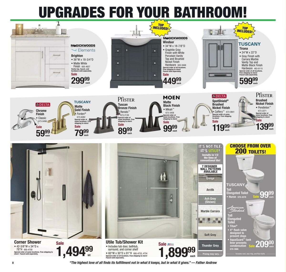 Menards Weekly Ad from January 25