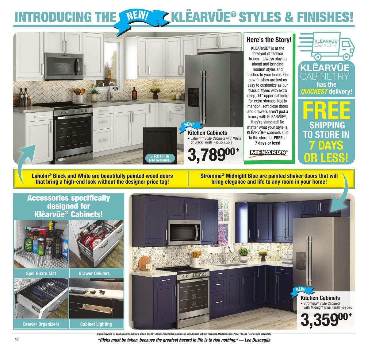 Menards Weekly Ad from January 25