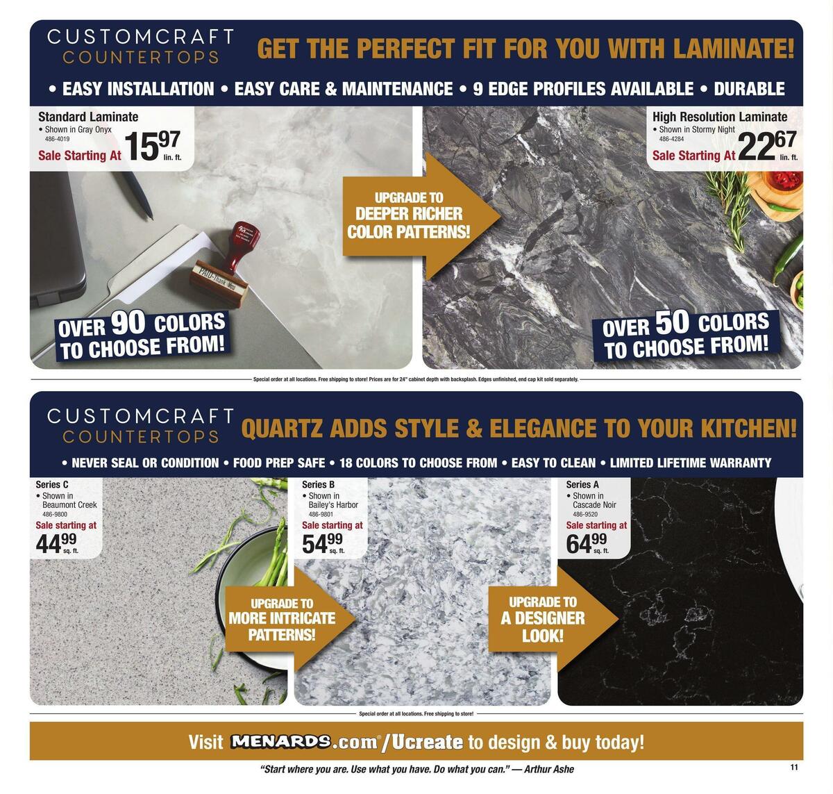 Menards Weekly Ad from January 25