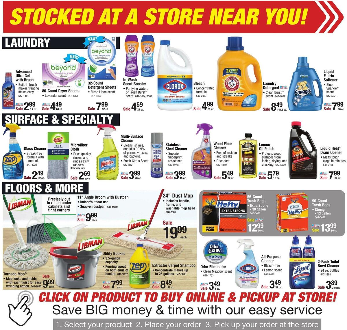 Menards Weekly Ad from January 25