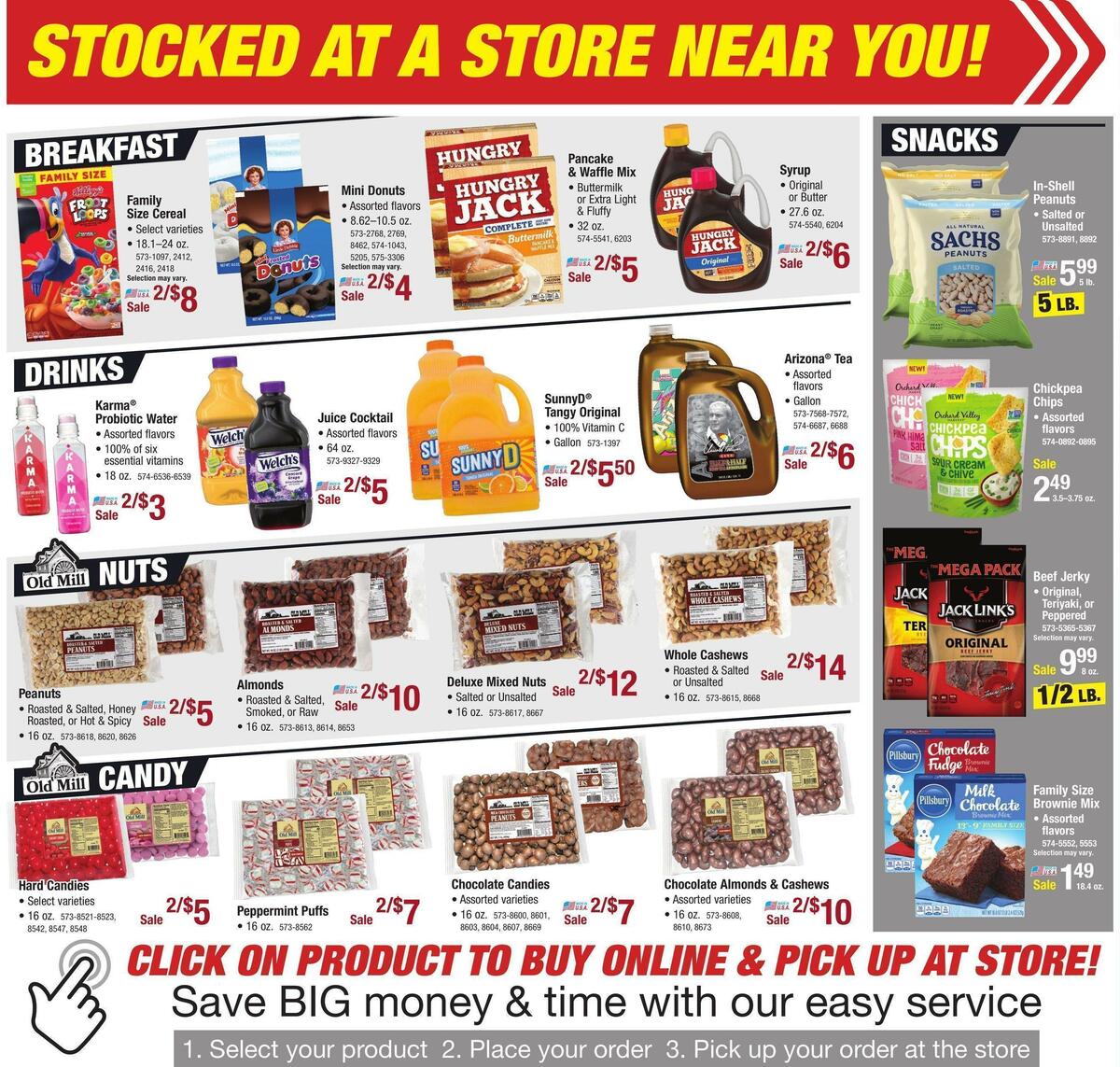 Menards Weekly Ad from January 25