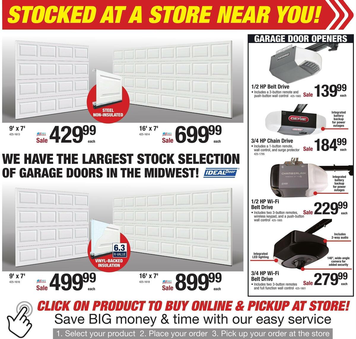 Menards Weekly Ad from January 25