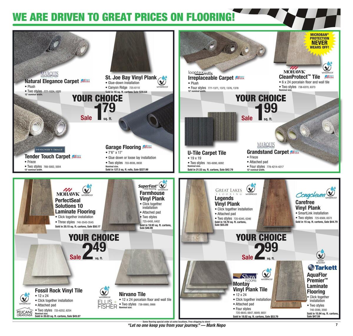 Menards Weekly Ad from February 1
