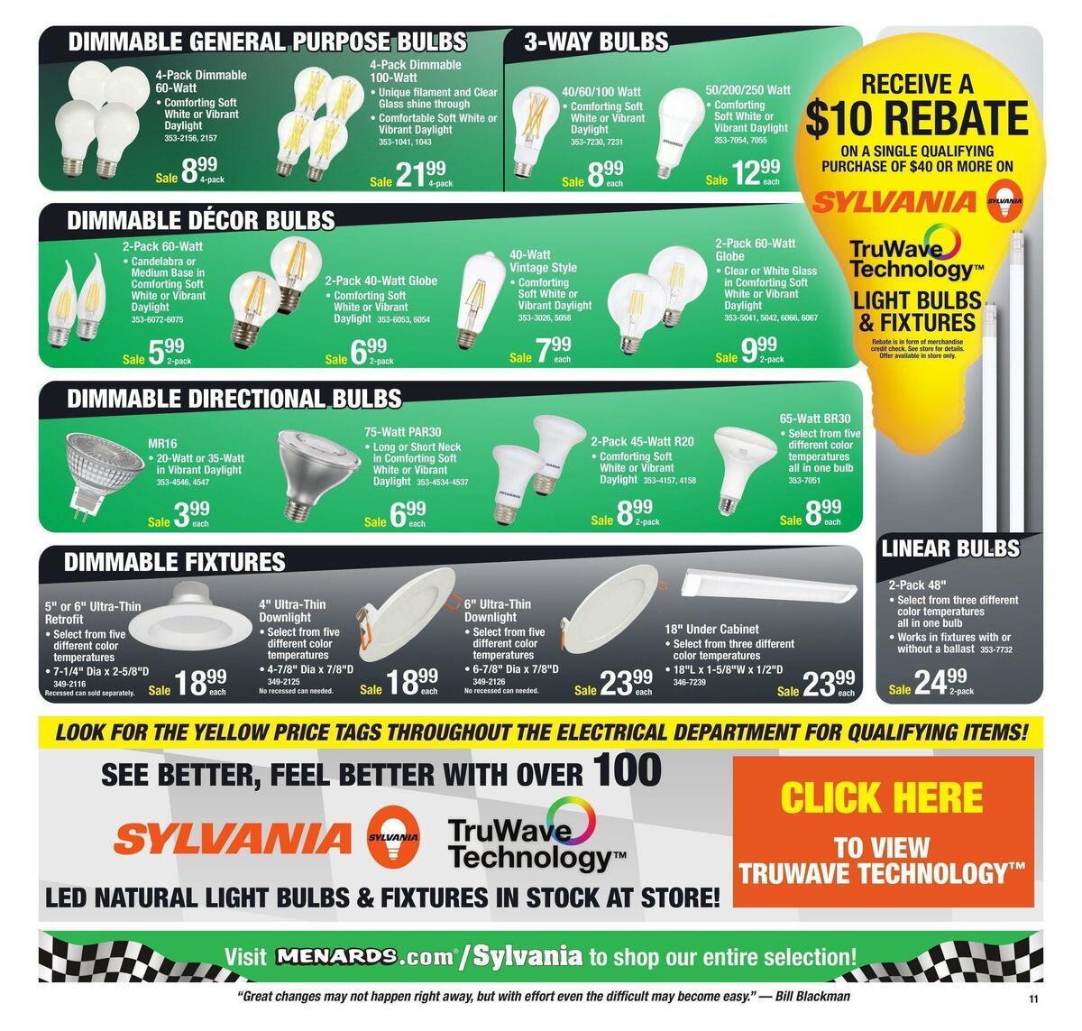 Menards Weekly Ad from February 1