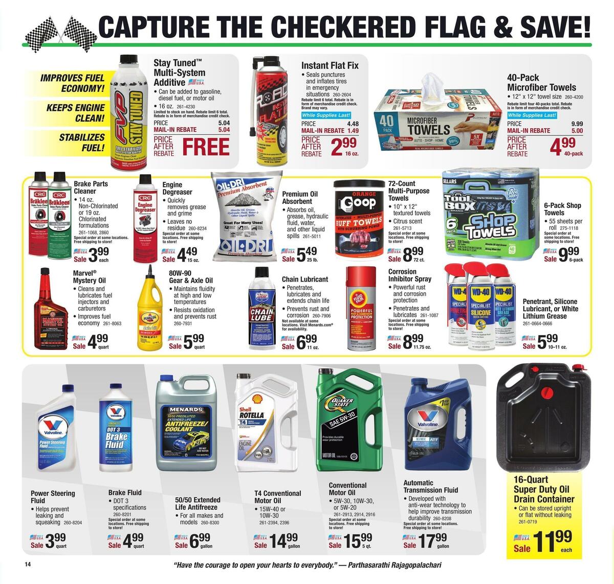 Menards Weekly Ad from February 1