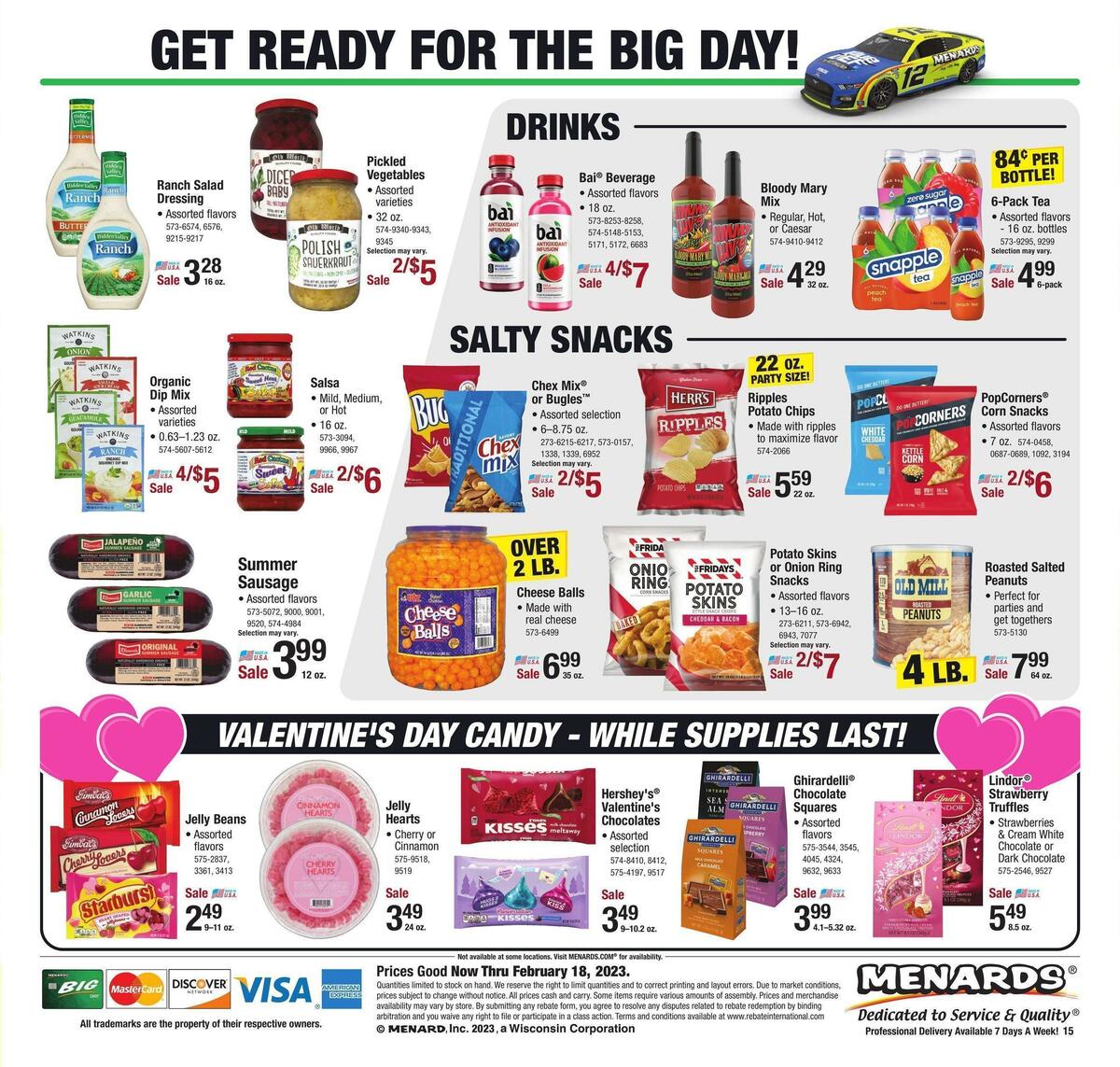 Menards Weekly Ad from February 1