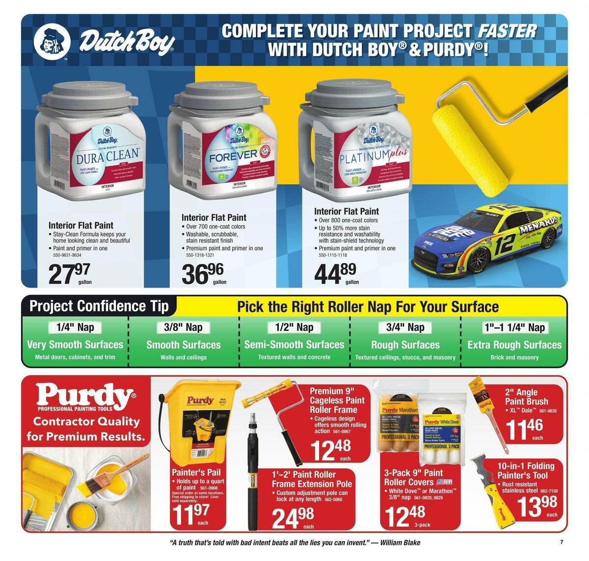 Menards Weekly Ad from February 8