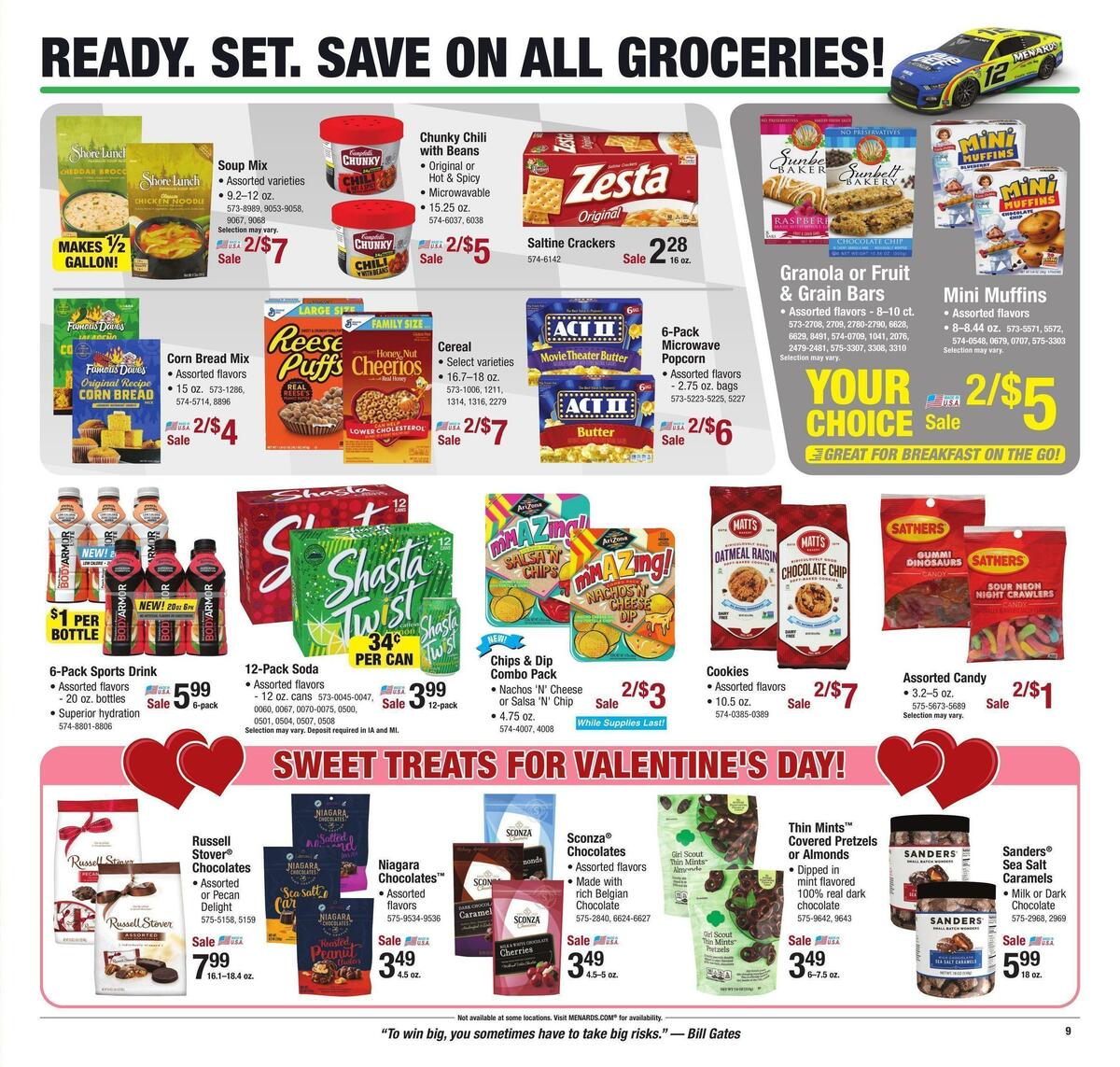 Menards Weekly Ad from February 8