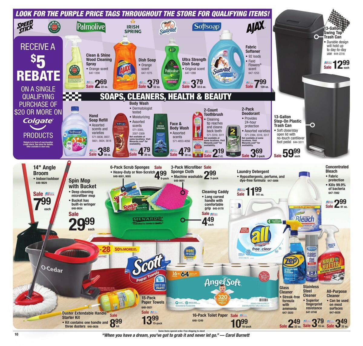 Menards Weekly Ad from February 8