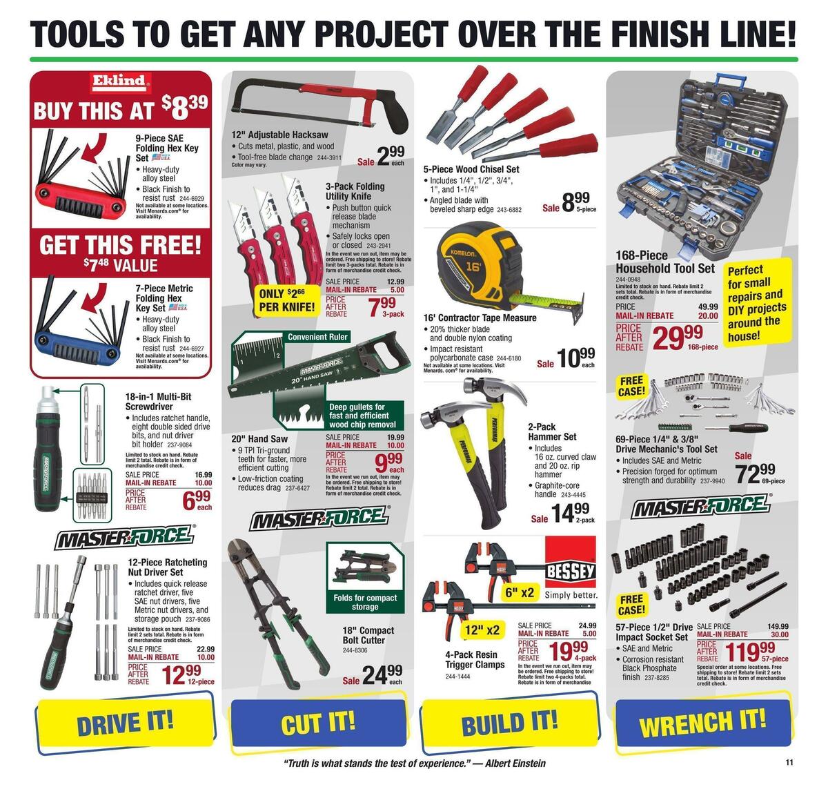 Menards Weekly Ad from February 8