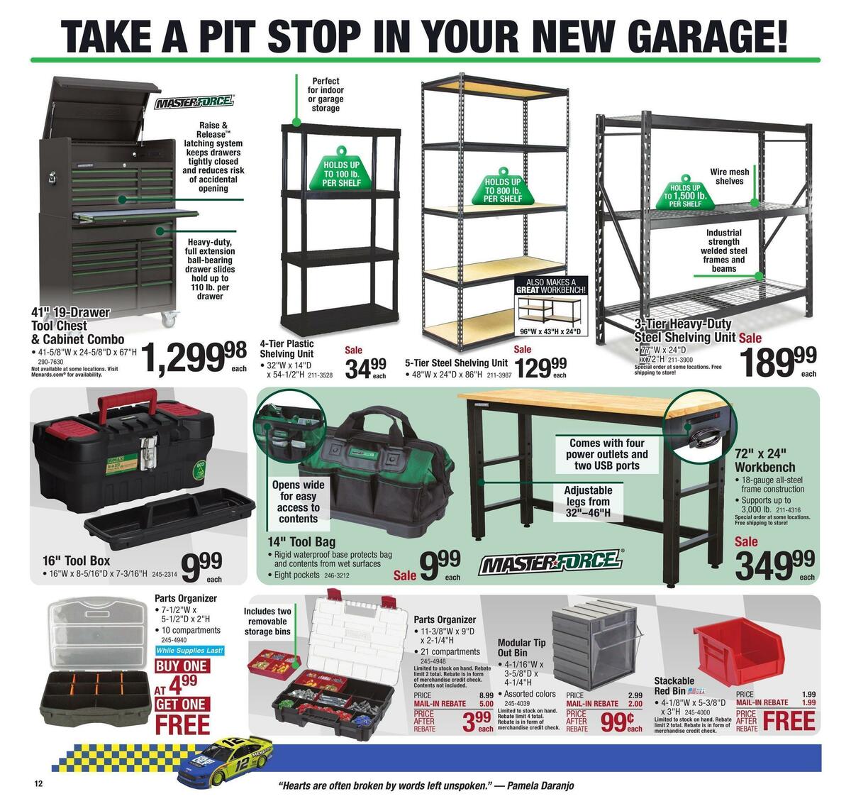 Menards Weekly Ad from February 8