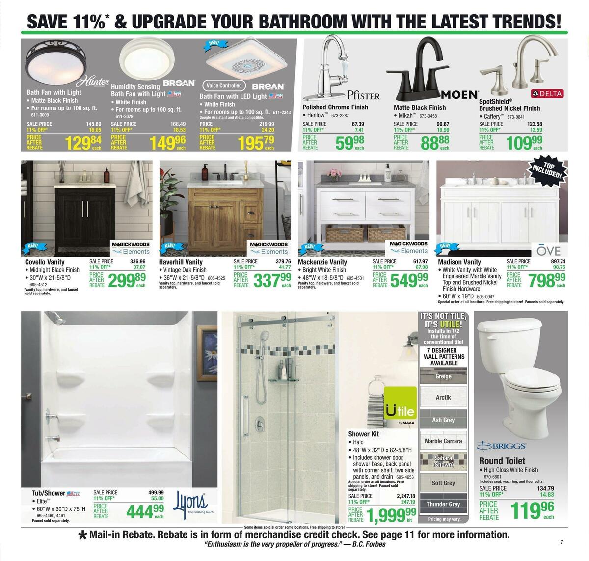 Menards Weekly Ad from February 21