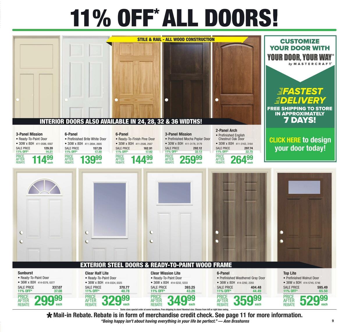 Menards Weekly Ad from February 21