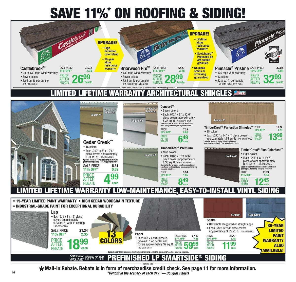 Menards Weekly Ad from February 21