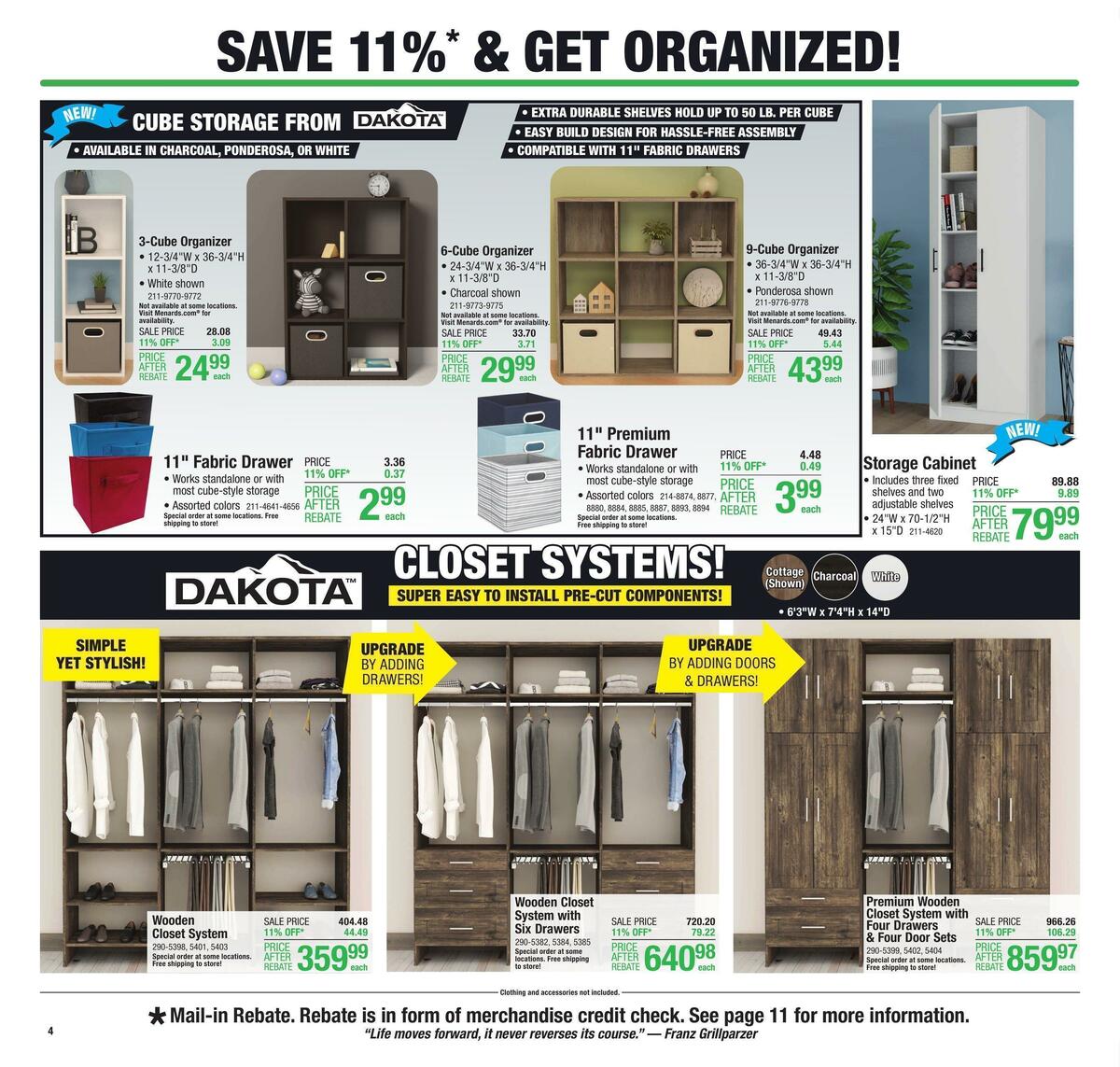 Menards Weekly Ad from February 21